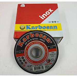 115x1.0x22.23 Inox Paslanmaz Çelik İnce Kesme Diski 25 Adet