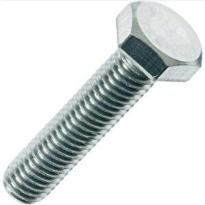 M12x45 Din933 Cıvata(altigen) 8.8 Beyaz 5 Li Paket