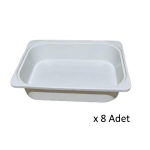 Çamaşır Mutfak Sepeti Byz 10*040*30 Plastik Sepet 08 Adet