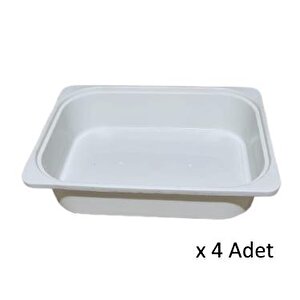 Çamaşır Mutfak Sepeti Byz 10*040*30 Plastik Sepet 04 Adet