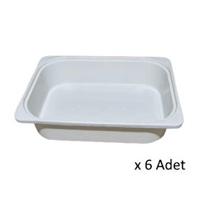 Çamaşır Mutfak Sepeti Byz 10*040*30 Plastik Sepet 06 Adet