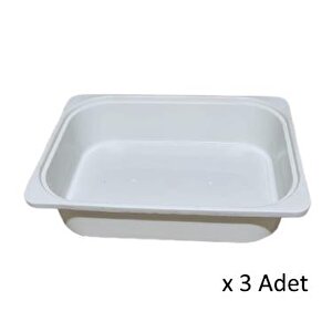 Çamaşır Mutfak Sepeti Byz 10*040*30 Plastik Sepet 03 Adet