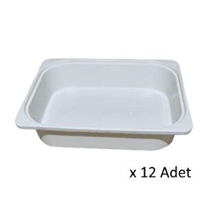 Çamaşır Mutfak Sepeti Byz 10*040*30 Plastik Sepet 12 Adet