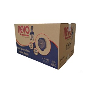 Nevo İçten Çekme Cimri Small Beyaz Rulo Tuvalet Kağıdı - 4 Kg - 2 Kat - 12 Adetlik Koli