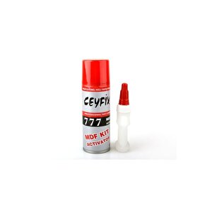 Ceyfix Mdf Hızlı Yapıştırıcı Seti 200 Ml+50 Gr
