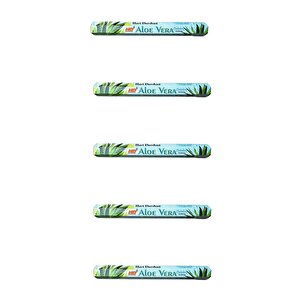 Hari Darshan Aloe Vera Çubuk Tütsü - Oda Ortam Kukusu - 20 Adetlik 5 Paket