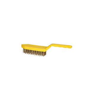 Edoni Tel Fırça Plastik Renkli No:4
