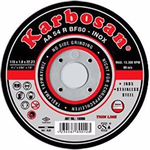 Ersa Karbosan Inox Kesici 115x1 (thinline) 10 Adet