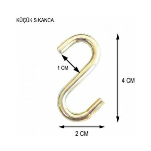 Gross Avm Es Kanca - S Kanca - Küçük Boy - 14 Adet