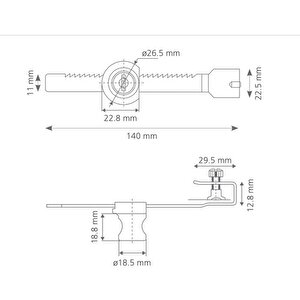 Canex Cam Kilidi Sürme 01.328.140