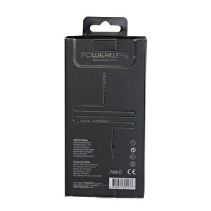 Powerway Aux Kablosu - Siyah Ax01