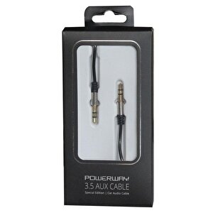 Powerway Aux Kablosu - Siyah Ax01