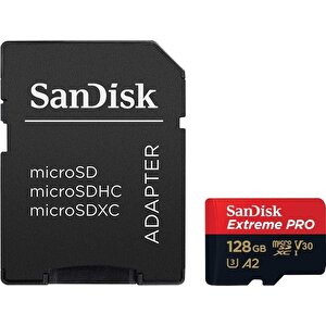 Sandisk Extreme Pro 128gb 200mb/s Microsdxc Hafıza Kartı Sdsqxcd-128g-gn6ma