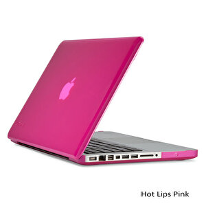 Smartshell Macbook Pro 13" A1278 Koruma Kılıf - Hot Lips Pink
