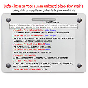 Smartshell Macbook Air 11" A1465 / A1370 Koruma Kılıf - Glossy Finish Purple