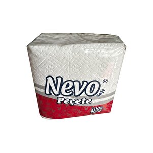 Nevo Napkin Kare Servis Peçete / Tek Kat / 32 X 100 Adet / Koli