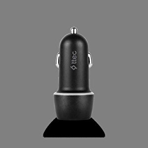 Smartcharger 2.1a Araç Şarj Aleti Ve Lightning Kablo Siyah -2cks20ls