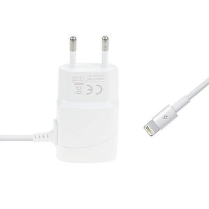 Taks Lightning Dahili Kablo Seyahat Şarj 1000mah - 2sct2001b