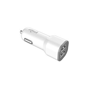 Mytell Çift Usb 2.1a Araç Şarj Başlığı  - Beyaz