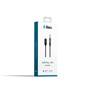 Lightning-aux Audio Kablo 100 Cm Siyah-2dk42s