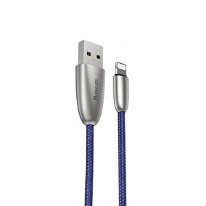 Baseus Torch Lightning Şarj Kablosu Mavi 2m - Calhj-b15