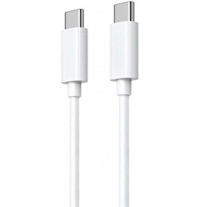 Pdateknoloji Type-c To Type-c Pd 18w Kısa Hızlı Powerbank Şarj Ve Data Kablosu - Beyaz 20cm C-453