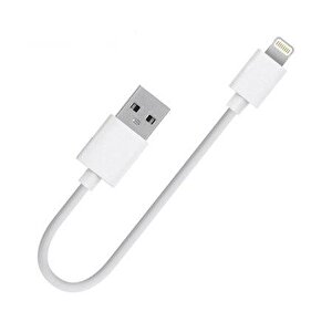 Yetty Lightning Kısa Hızlı Powerbank Şarj Ve Data Kablosu 2.1a Beyaz 20cm