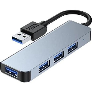 Pdateknoloji  4 In 1 Usb 3.0 Hub Alüminyum Gövde Usb Çoklayıcı Hub Byl-2013u