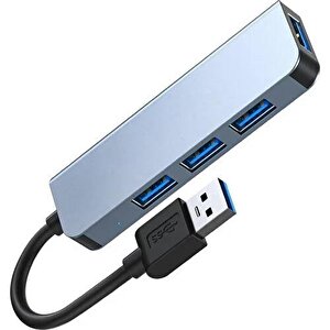 Pdateknoloji  4 In 1 Usb 3.0 Hub Alüminyum Gövde Usb Çoklayıcı Hub Byl-2013u