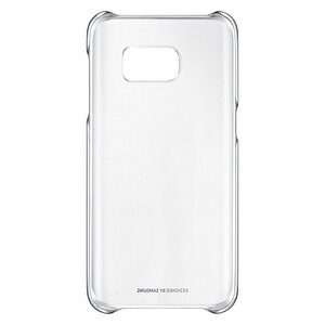 Samsung Galaxy S7 Clear Back Cover Orjinal Kılıf - Gümüş Ef-qg930csegww