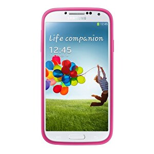 Samsung I9500 Galaxy S4 Orjinal Protective Cover - Pembe Ef-pi950bpegww