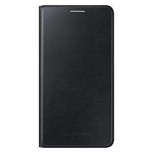 Samsung G7100 Galaxy Grand 2 Flip Wallet Orjinal Kılıf - Siyah Ef-wg710bbegww