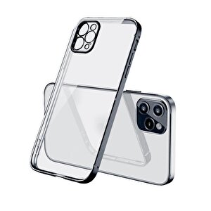 Apple Iphone 12 Pro Silikon Kılıf -siyah