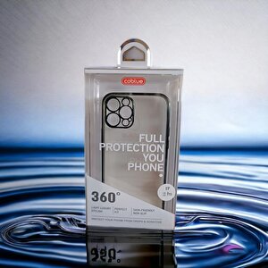 Apple Iphone 12 Pro Silikon Kılıf -siyah