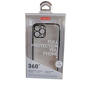 Apple Iphone 12 Pro Silikon Kılıf -siyah