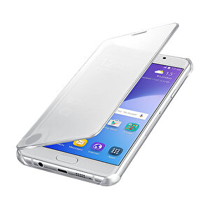 A710f Galaxy A7 (2016) Orjinal Clear View Cover Gri Ef-za710csegww