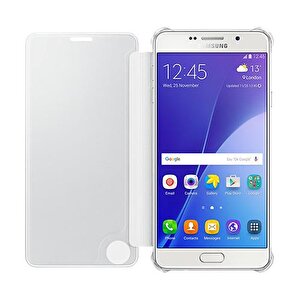 A710f Galaxy A7 (2016) Orjinal Clear View Cover Gri Ef-za710csegww