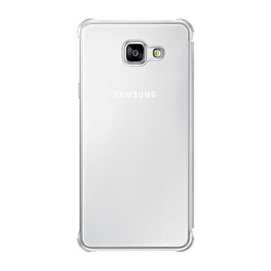 Samsung A710f Galaxy A7 (2016) Orjinal Clear View Cover Gri Ef-za710csegww