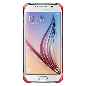 Galaxy S6 Protective Cover Orjinal - Kırmızı Ef-yg920bpegww