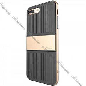 Baseus Apple Iphone 7 / 8 Plus Travel Series Case Kılıf - Gold
