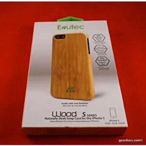 Evutec Iphone Se/5s/5 Wood S Kılıf Bamboo