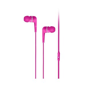 Taks Mikrofonlu Kulaklık Kulakiçi We01 Serisi - Pembe - 5kmm123p (2 Yıl Ttec Garantili)
