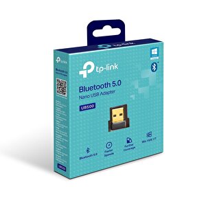 Tp-link Ub500, Bluetooth 5.0 Mini Usb Adaptör, Siyah