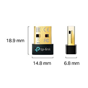Tp-link Ub500, Bluetooth 5.0 Mini Usb Adaptör, Siyah