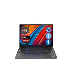 E16 Thınkpad 21jt0017tx Atl2 Ryzen7-7730u 8gb 256gb M.2 Ssd  16" Fdos Taşınabilir bilgisayar