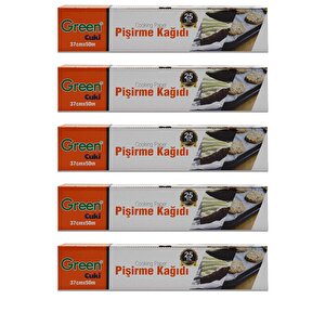 Yağlı Fırın Tepsi Pişirme Kızartma Kağıdı - 37 Cm. X 50 Metre - 5 Kutu