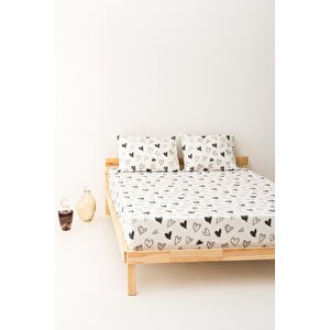 | Mix & Match | Lover | %100 Pamuk Çift Kişilik Çarşaf Seti
