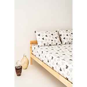 | Mix & Match | Lover | %100 Pamuk Çift Kişilik Çarşaf Seti