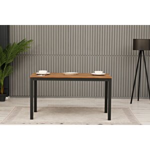 Yemek Masası 140x70x75 Cm Meşe
