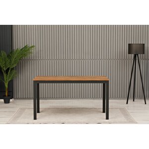 Yemek Masası 140x70x75 Cm Meşe